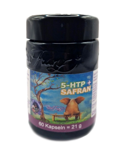 5-HTP und Safran 60 vegetarische Kapseln von Robert Franz